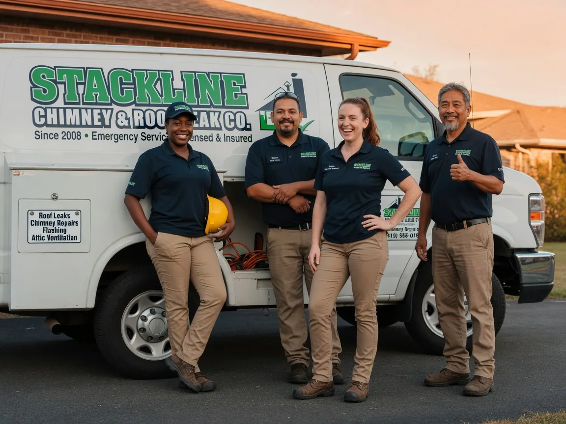 Chimney flashing repair company in Clinton, WA